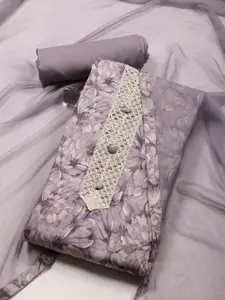 Meena Bazaar Printed Unstitched Dress Material