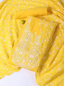 Meena Bazaar Embroidered Unstitched Dress Material