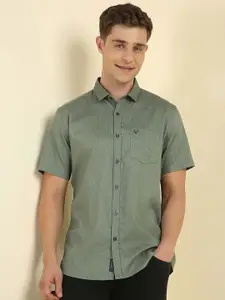 Allen Solly Men Opaque Printed Casual Shirt