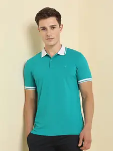 Allen Solly Men Polo Collar Applique T-shirt