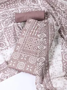 Meena Bazaar Printed Unstitched Dress Material