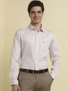 Allen Solly Men Slim Fit Opaque Printed Casual Shirt