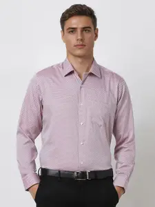 Van Heusen Men Opaque Printed Formal Shirt