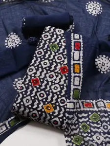 Meena Bazaar Printed Unstitched Dress Material