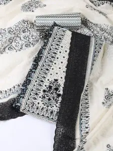 Meena Bazaar Printed Unstitched Dress Material