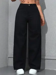 BAESD Women Comfort Wide Leg Stretchable Jeans