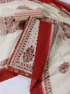 Meena Bazaar Printed Unstitched Dress Material