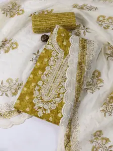 Meena Bazaar Printed Unstitched Dress Material