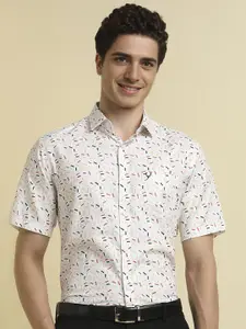 Allen Solly Men Slim Fit Printed Formal Shirt