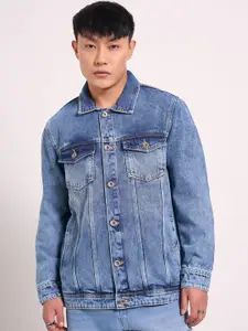 SF JEANS by Pantaloons Men Long Sleeves Woven Jacket