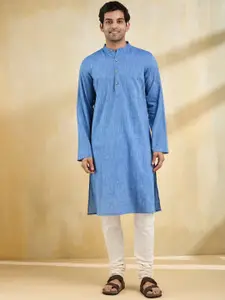 Fabindia Men Thread Work Kurta