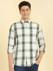 Allen Solly Men Checked Casual Shirt