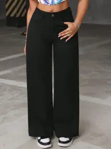 BAESD Women Comfort Wide Leg Stretchable Jeans