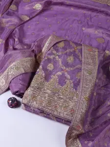 Meena Bazaar Unstitched Dress Material