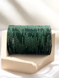 FEMMIBELLA Set Of 36 Metal Bangles