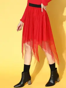 Moda Rapido Pleated Midi Skirt