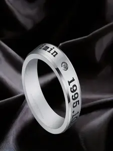 DIVASTRI Sterling Silver Sliver Plated BTS K-Pop-Star JIMIN Ring