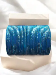 FEMMIBELLA Set Of 36 Metal Bangles