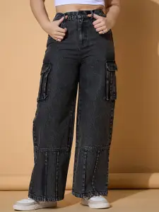 Noh.Voh - SASSAFRAS Kids Girls Acid Wash Jeans