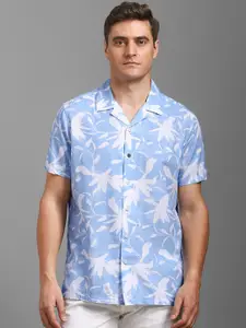 Louis Philippe Jeans Men Slim Fit Floral Opaque Printed Casual Shirt