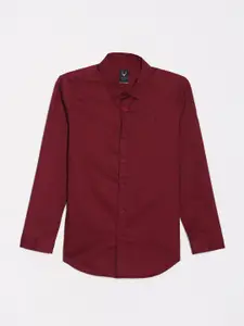 Allen Solly Junior Boys Slim Fit Opaque Casual Shirt
