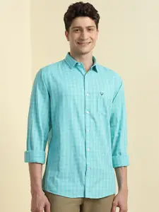 Allen Solly Men Slim Fit Checked Casual Shirt