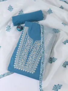 Meena Bazaar Embroidered Unstitched Dress Material