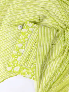 Meena Bazaar Printed Unstitched Dress Material