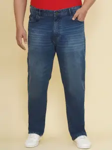 John Pride Plus Size Men Mid-Rise Stretchable Jeans