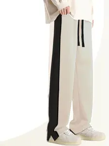 MACK JONNEY Men Striped  Mid Rise Track Pants