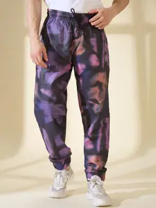 Being Human Men Printed Pure Cotton Joggers