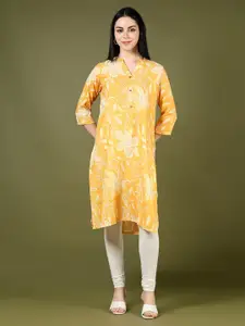 V-Mart Women Geometric Printed Mirror Work Kurta