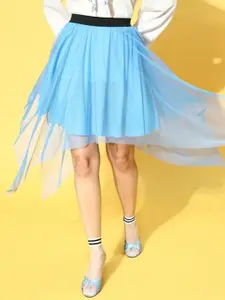 Moda Rapido Pleated Knee-Length Skirt