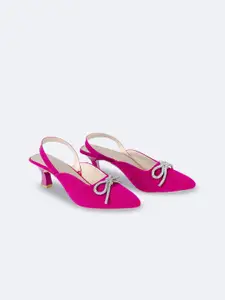 NELCOZ PU Kitten Peep Toes with Buckles