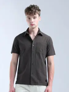 Flying Machine Men Classic Opaque Striped Casual Shirt