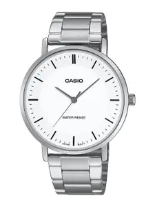 CASIO Men Dial & Stainless Steel Cuff Straps Analogue Watch A2412
