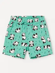 Juniors by Lifestyle Boys Printed Mickey Mouse Shorts