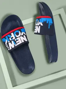 DRACKFOOT Men Printed Slip-On Flip Flops