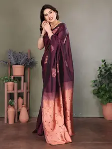 DIKONA DESIGNER Woven Design Zari Pure Silk Banarasi Saree
