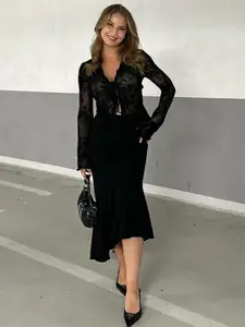 MIAKEE Shirt Style Top