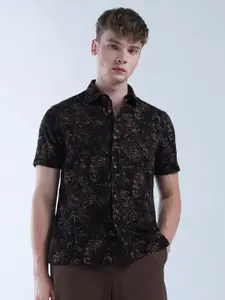 Flying Machine Men Classic Floral Opaque Printed Casual Shirt