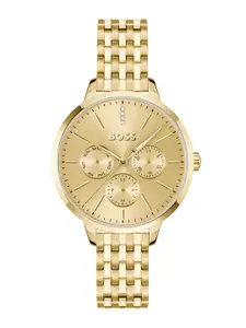 BOSS Women Dial & Stainless Steel Bracelet Style Straps Analogue Watch 1502782