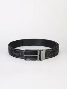 Calvin Klein Men Printed Leather Formal Belt
