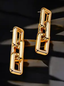 OOMPH Geometric Shaped Drop Earrings