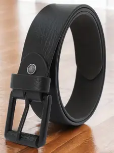 Metronaut Men Textured Leather Formal Belt