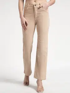 Chemistry Women Straight Fit High-Rise Stretchable Jeans