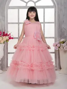 Tiny Kingdom Embellished Round Neck Gown Dress