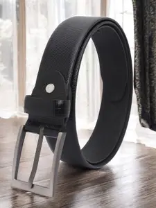 Metronaut Men Textured Leather Formal Belt