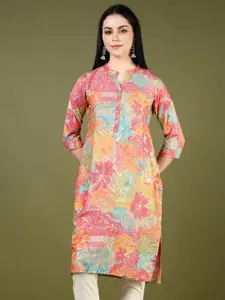 V-Mart Women Printed Flared Sleeves Kurta