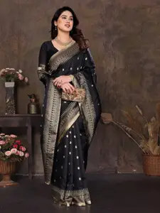 DIKONA DESIGNER Woven Design Zari Pure Silk Banarasi Saree